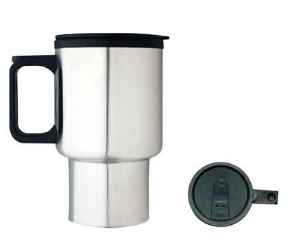 Promotional Special- M08 Engraved Stainless Steel Travel Mug </p>(Quantity 50)